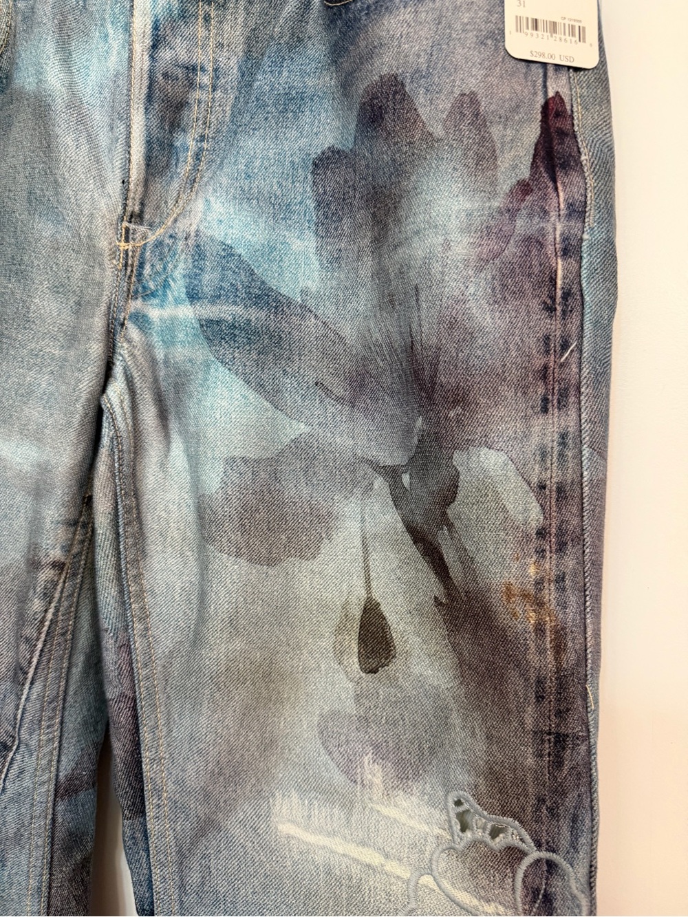 We The Free watercolor Bloom combo jeans - Picture 5 of 16